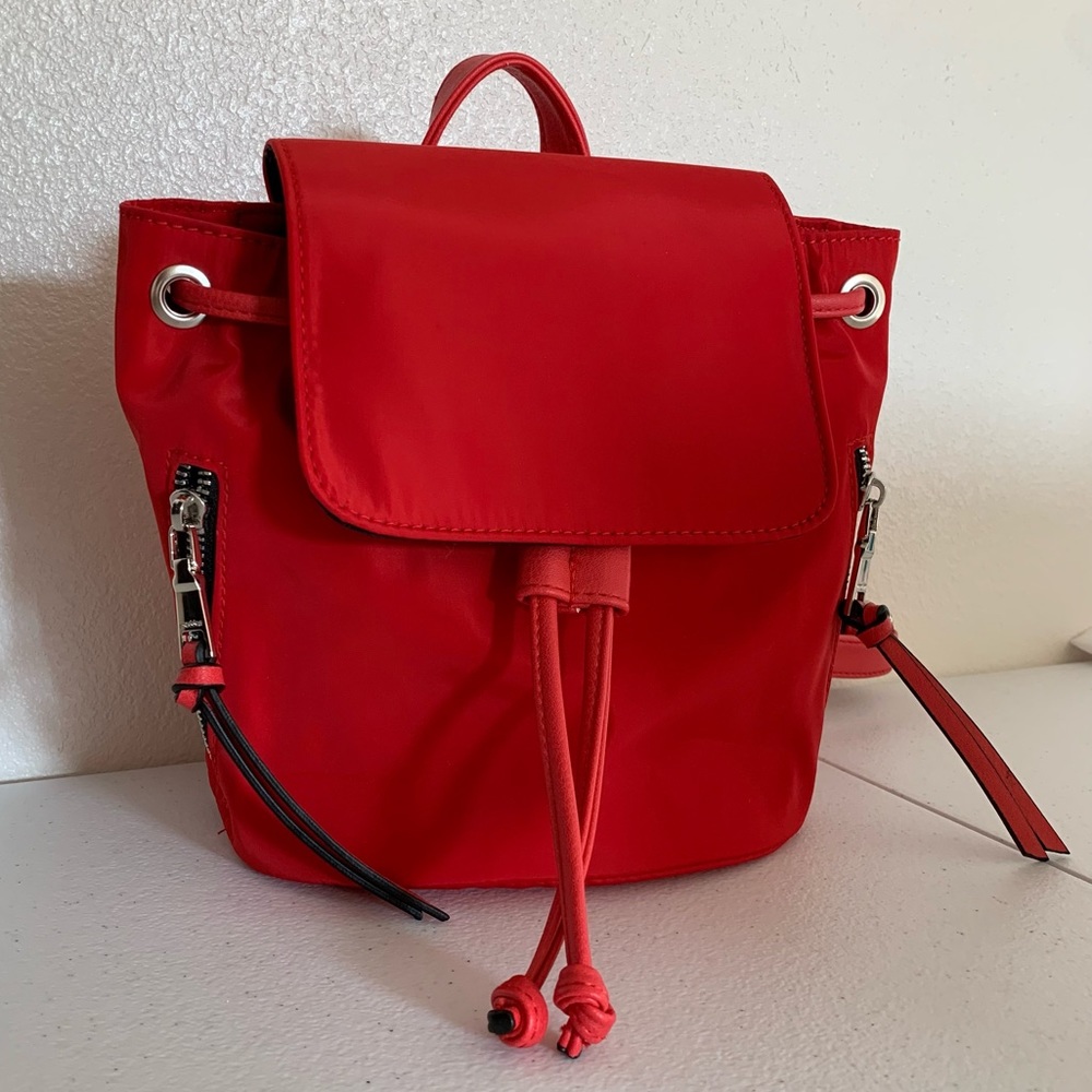 Madden Girl Mini Red Backpack - Picture 1 of 10